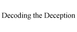 Mark drawing for DECODING THE DECEPTION