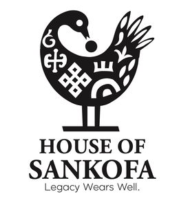 Mark drawing for HOUSE OF SANKOFA LEGACY WEARS WELL.