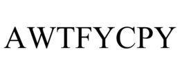 Mark drawing for AWTFYCPY