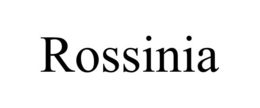 Mark drawing for ROSSINIA
