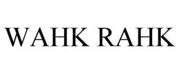 Mark drawing for WAHK RAHK