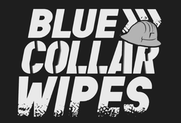 Mark drawing for BLUE COLLAR WIPES