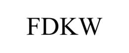 Mark drawing for FDKW