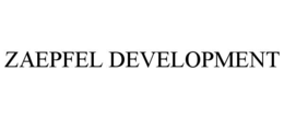Mark drawing for ZAEPFEL DEVELOPMENT