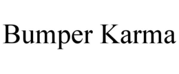 Mark drawing for BUMPER KARMA