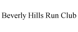 Mark drawing for BEVERLY HILLS RUN CLUB