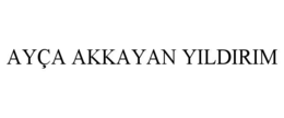 Mark drawing for AYÇA AKKAYAN YILDIRIM