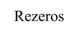 Mark drawing for REZEROS
