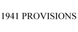Mark drawing for 1941 PROVISIONS