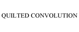 Mark drawing for QUILTED CONVOLUTION