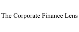 Mark drawing for THE CORPORATE FINANCE LENS