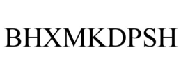 Mark drawing for BHXMKDPSH