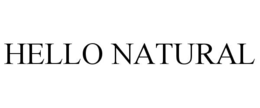 Mark drawing for HELLO NATURAL