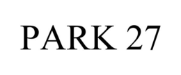 Mark drawing for PARK 27