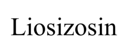 Mark drawing for LIOSIZOSIN