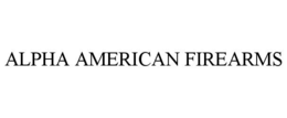 Mark drawing for ALPHA AMERICAN FIREARMS