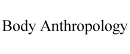 Mark drawing for BODY ANTHROPOLOGY