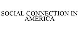 Mark drawing for SOCIAL CONNECTION IN AMERICA