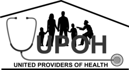 Mark drawing for UPOH UNITED PROVIDERS OF HEALTH