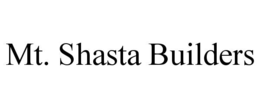 Mark drawing for MT. SHASTA BUILDERS