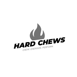 Mark drawing for HARD CHEWS CHEW. ENERGIZE. PERFORM.