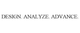 Mark drawing for DESIGN. ANALYZE. ADVANCE.