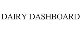 Mark drawing for DAIRY DASHBOARD