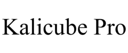 Mark drawing for KALICUBE PRO