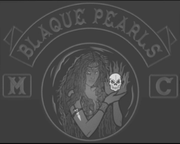 Mark drawing for BLAQUE PEARLS M C