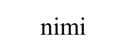 Mark drawing for NIMI