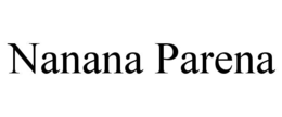 Mark drawing for NANANA PARENA