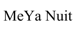 Mark drawing for MEYA NUIT