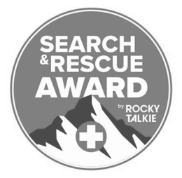 Mark drawing for SEARCH & RESCUE AWARD BY ROCKY TALKIE