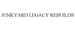 Mark drawing for JUNKYARD LEGACY REBUILDS