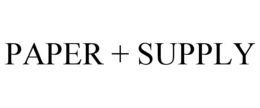 Mark drawing for PAPER + SUPPLY