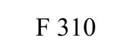 Mark drawing for F 310
