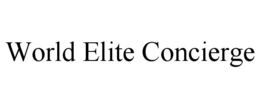 Mark drawing for WORLD ELITE CONCIERGE