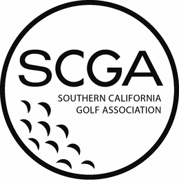 Mark drawing for SCGA SOUTHERN CALIFORNIA GOLF ASSOCIATION