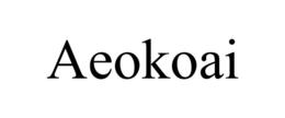Mark drawing for AEOKOAI