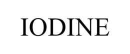 Mark drawing for IODINE
