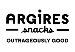 Mark drawing for ARGIRES SNACKS OUTRAGEOUSLY GOOD