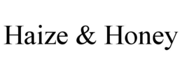 Mark drawing for HAIZE & HONEY