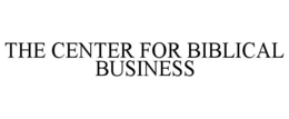 Mark drawing for THE CENTER FOR BIBLICAL BUSINESS
