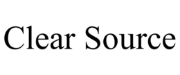 Mark drawing for CLEAR SOURCE