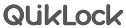 Mark drawing for QUIKLOCK