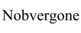 Mark drawing for NOBVERGONE