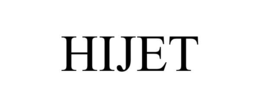 Mark drawing for HIJET