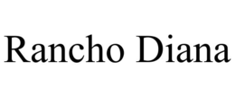 Mark drawing for RANCHO DIANA