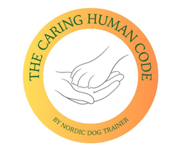 Mark drawing for THE CARING HUMAN CODE BY NORDIC DOG TRAINER