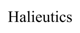 Mark drawing for HALIEUTICS